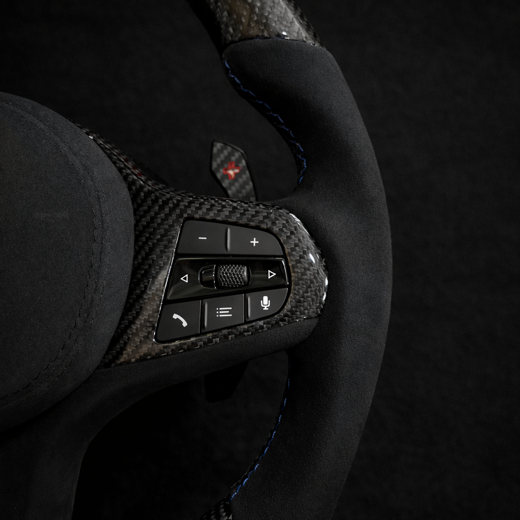 BMW M Performance Race edition Carbon Fiber & Alcantara Steering Wheel for 2018-2026 G models
