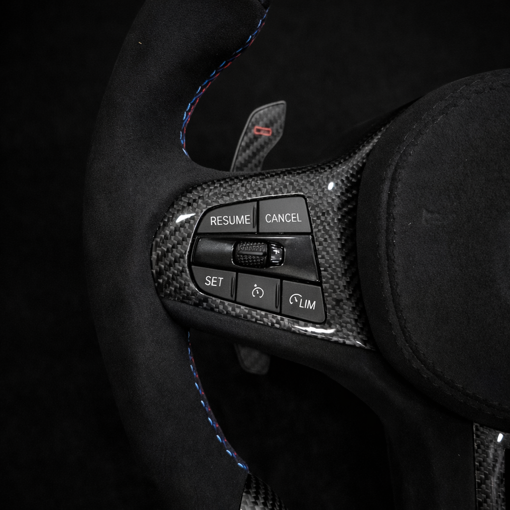 BMW M Performance Race edition Carbon Fiber & Alcantara Steering Wheel for 2018-2026 G models