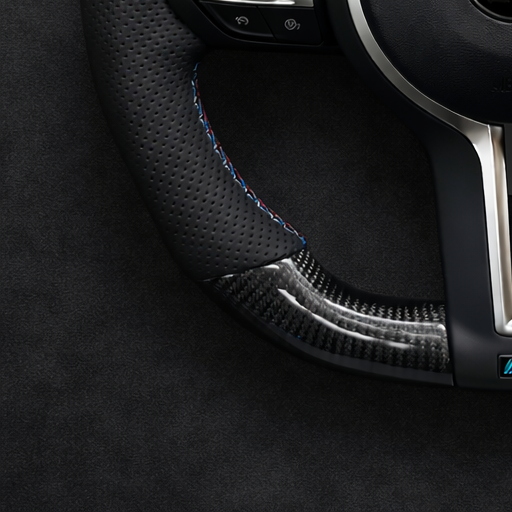 BMW M Track Carbon & Leather Steering wheel For 2008-2019 models