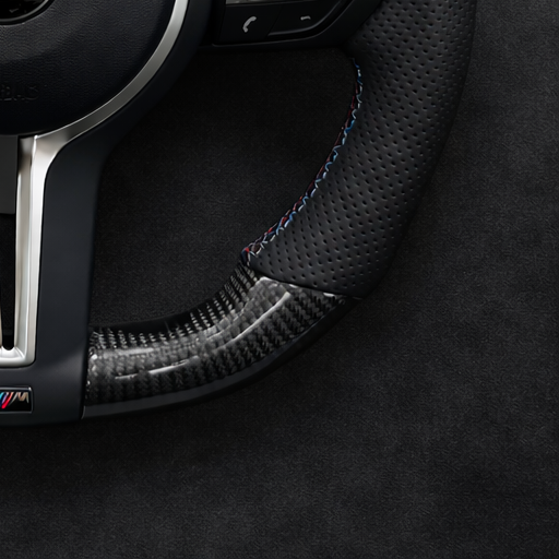 BMW M Track Carbon & Leather Steering wheel For 2008-2019 models