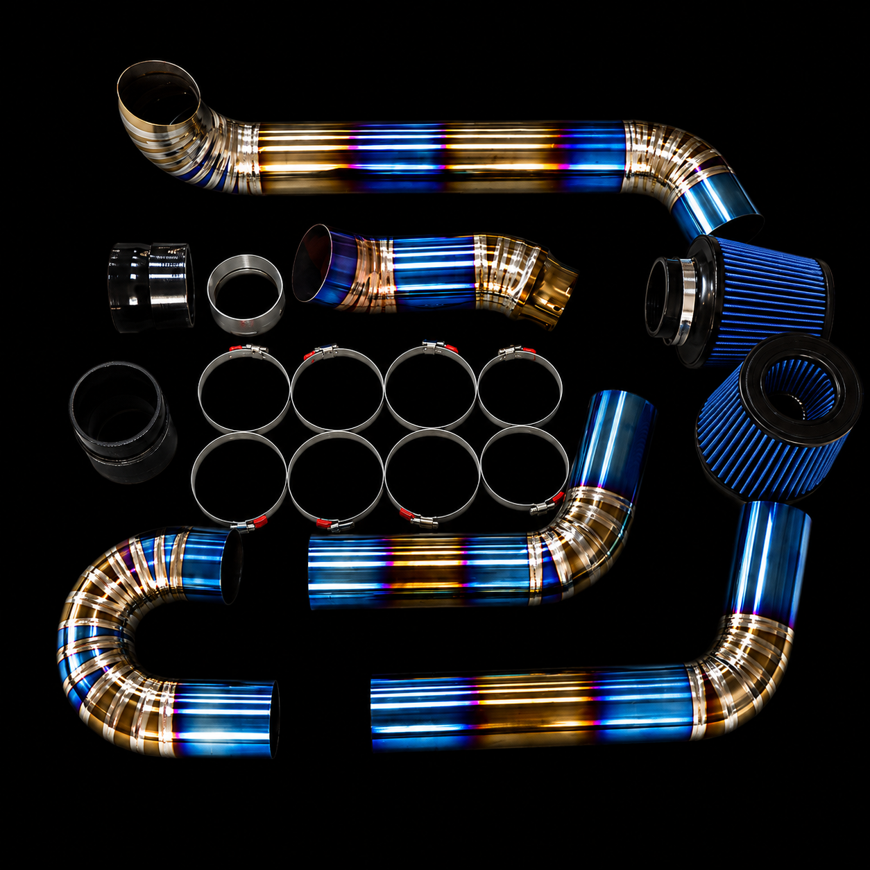 BMW M3/M4 2020-2026 Series High Air Flow Intake System Kit Titanium
