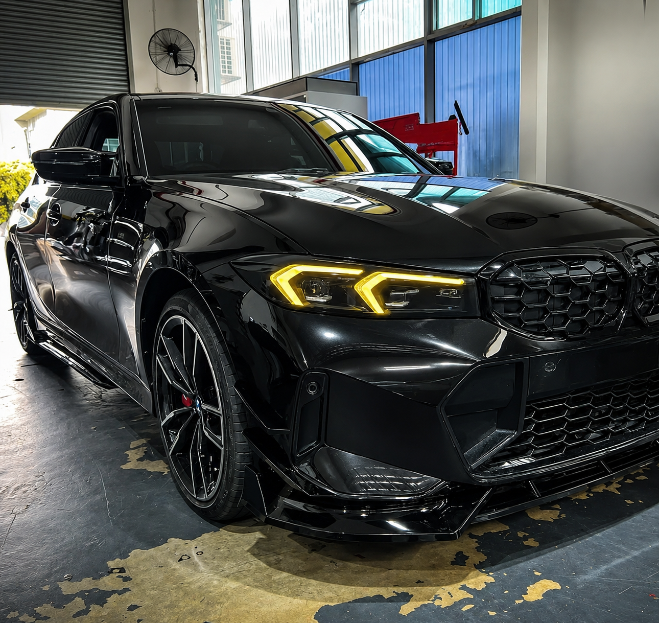 Yellow Angel Eyes DRL LED Boards For BMW G20 LCI 330e 330eX 330i M340i 23-25