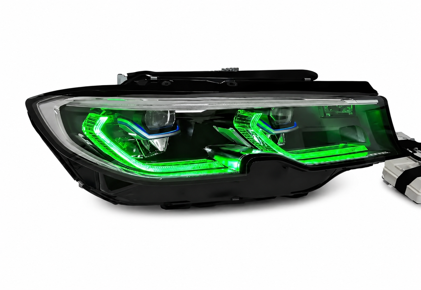 BMW G20 G28 RGB DRL Module – Plug & Play Color Changing LED DRL Controller (2020-2022 Laser Headlights)