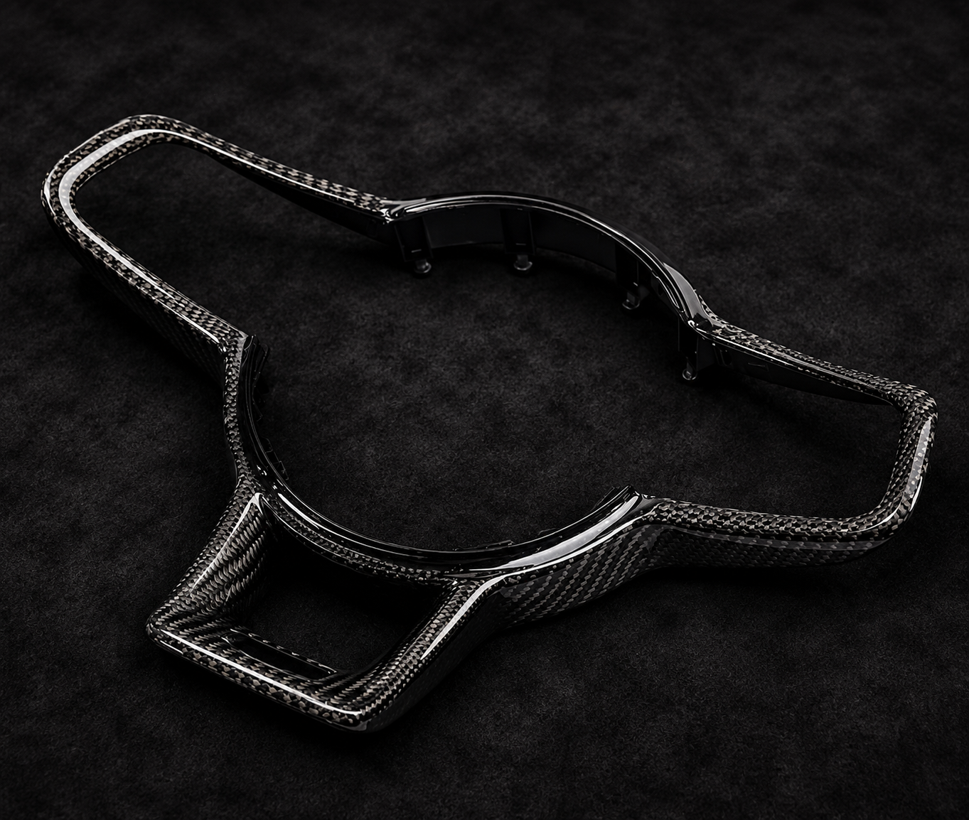 Volkswagen GTI MK7-7.5 / Tiguan / Golf Real carbon fiber steering wheel trim