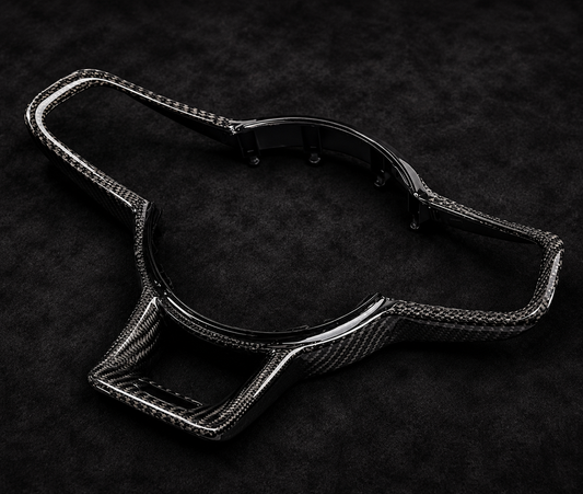 Volkswagen GTI MK7-7.5 / Tiguan / Golf Real carbon fiber steering wheel trim