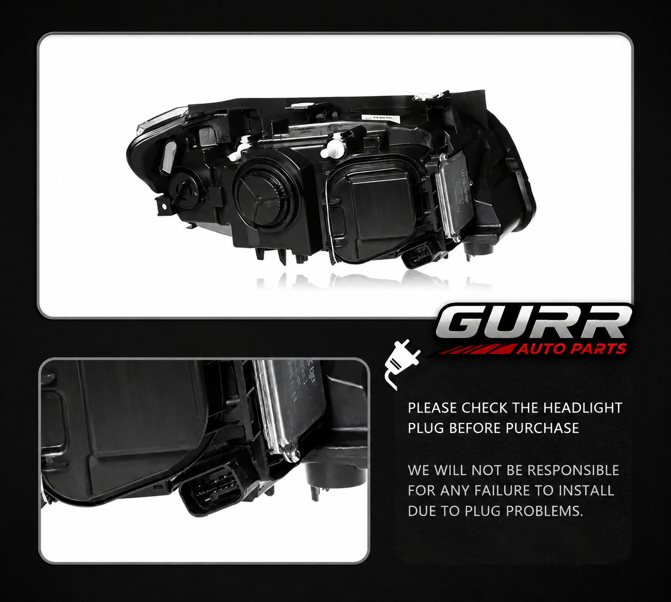 BMW X1 E84 2010-2015 Upgrade Modified to New DRL Dynamic Turn Signal LED Headlights