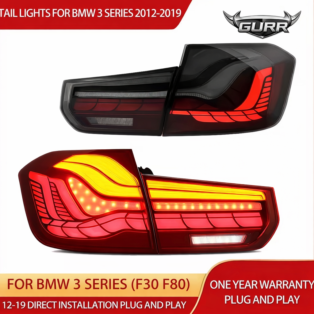 BMW LED Dragon style taillights for 3 Series F30 F80 2012-2019