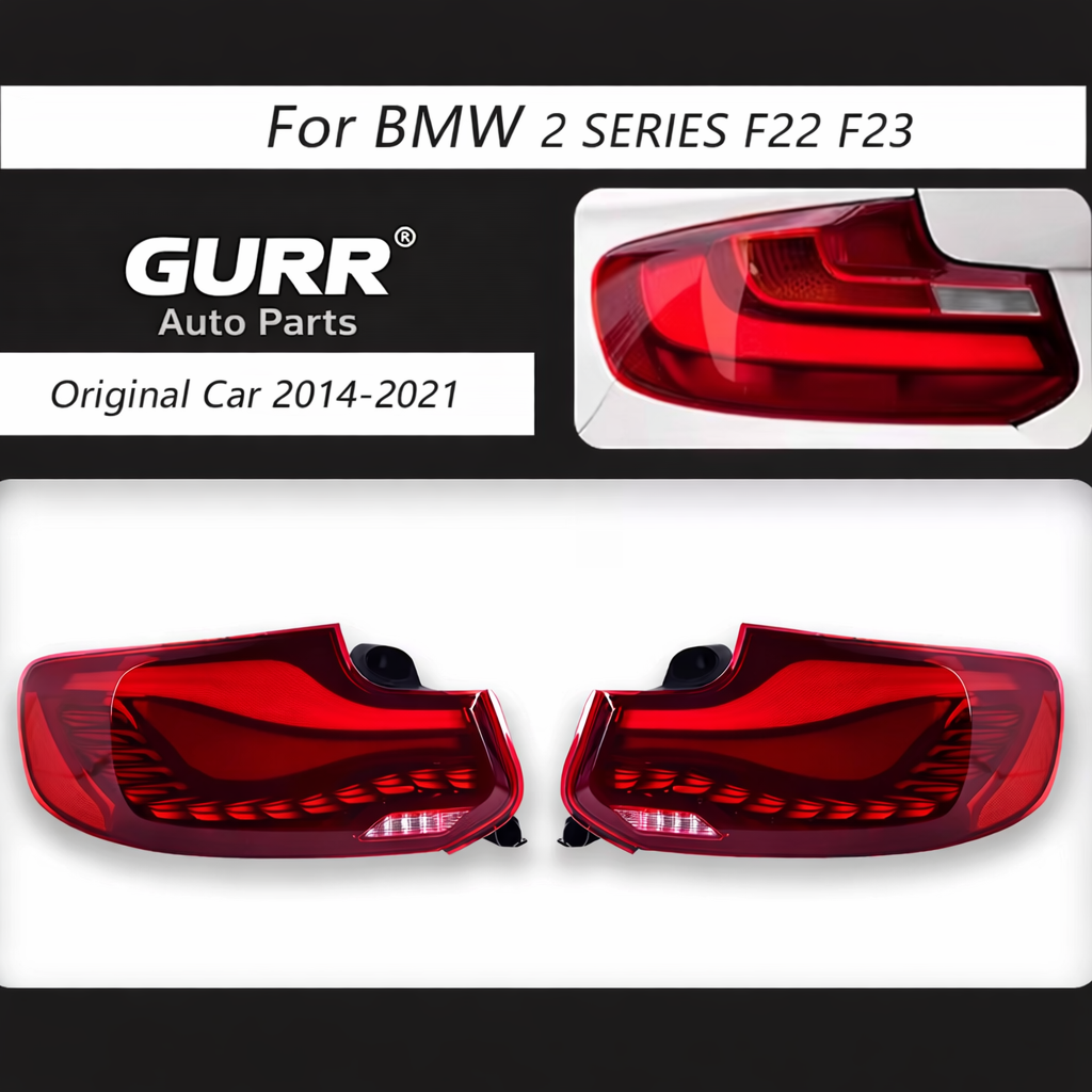 BMW 2 Series Custom Dragón Style Taillights for models 2014-2021