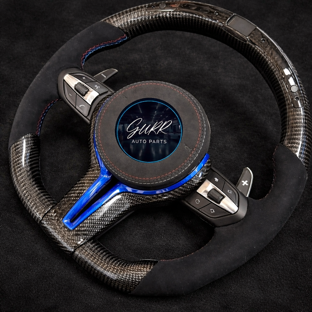 BMW M Custom Carbon Fiber / Alcantara Steering wheel for all 2013-2019 models