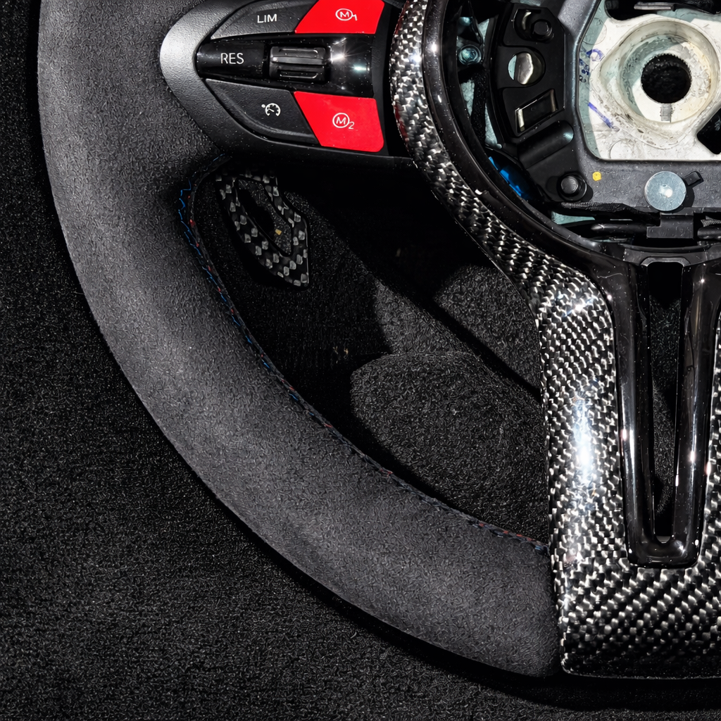 BMW Designers Collection Carbon Fiber, Full Alcantara steering wheel 2012-2019