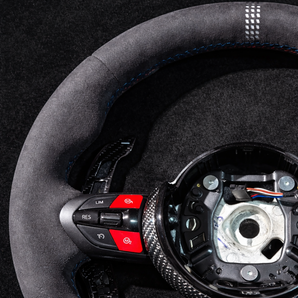 BMW Designers Collection Carbon Fiber, Full Alcantara steering wheel 2012-2019