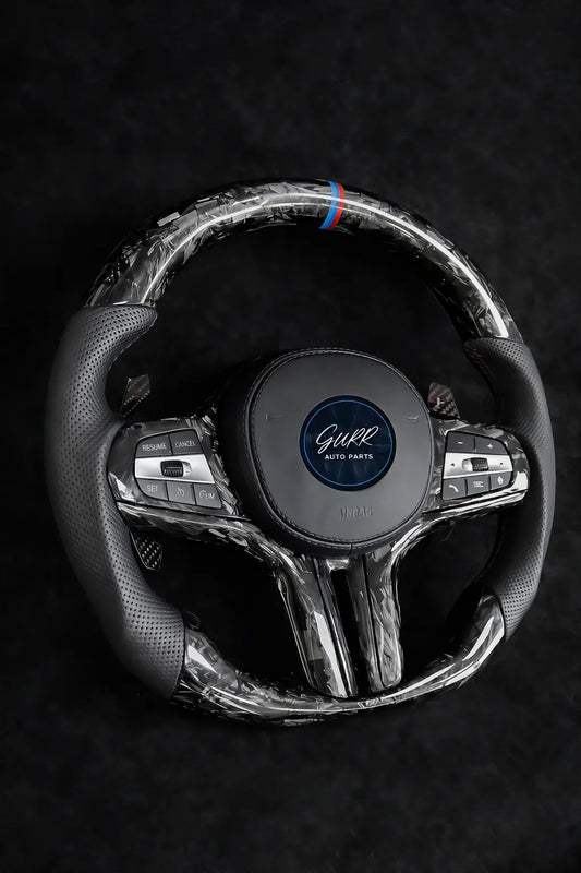 BMW Forged Carbon Fiber M Livery Steering wheel for 3-4 series 2019-2023 G30-80