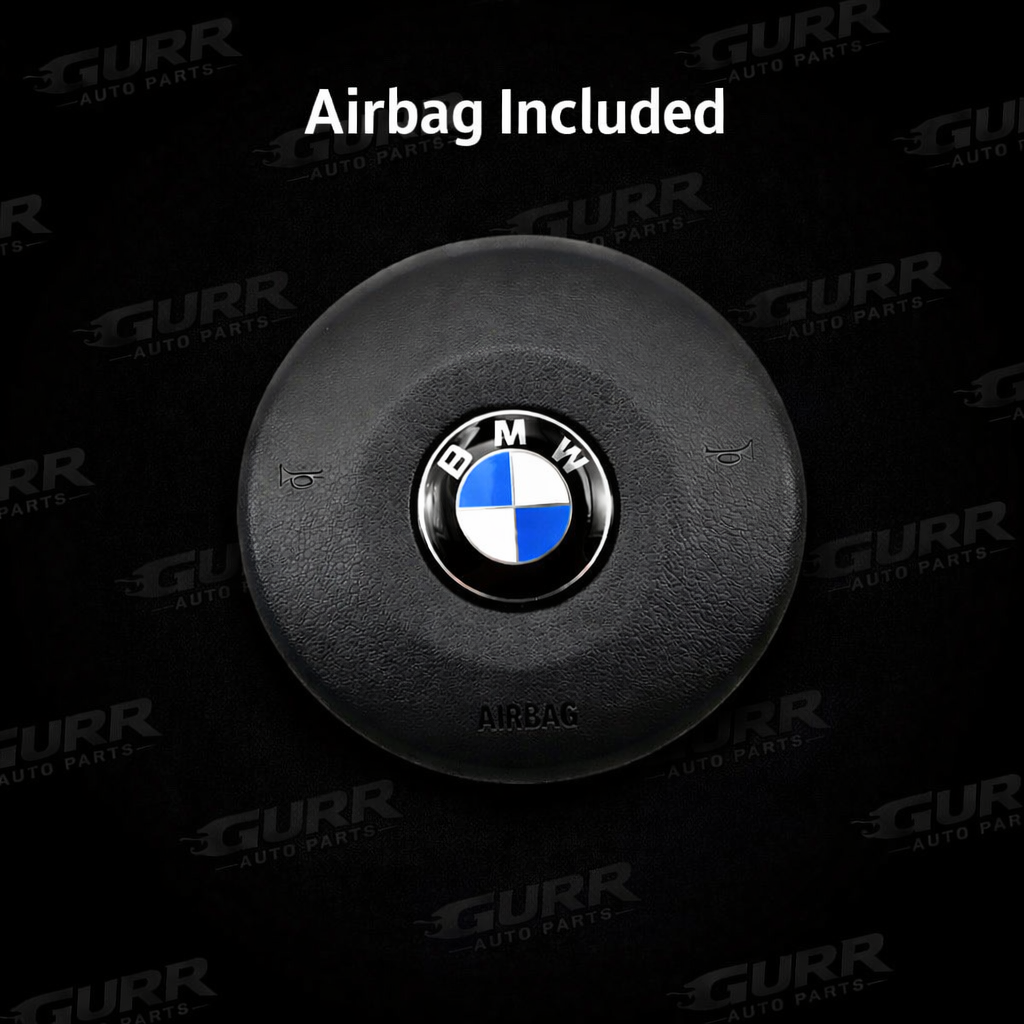 BMW M Performance Carbon Fiber Blue Delivery Leather steering wheel for 2012-2018 models