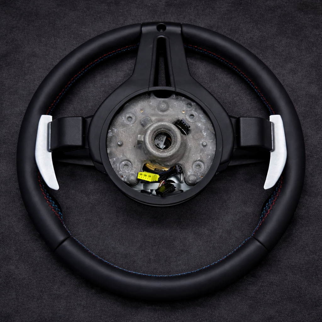 BMW M Performance Classic Leather Steering Wheel for 2012-2019 models