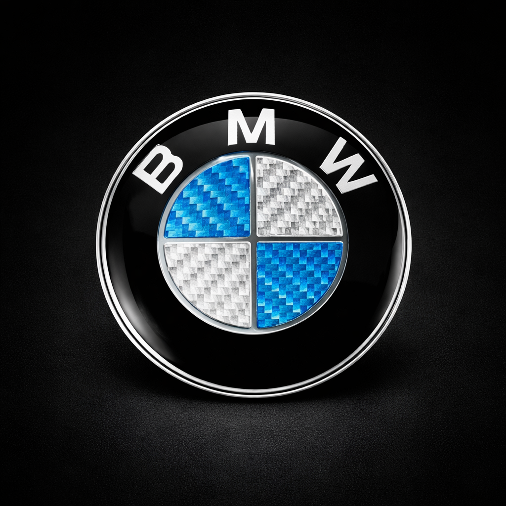 BMW 45MM Steering Wheel Badge Emblem Sticker