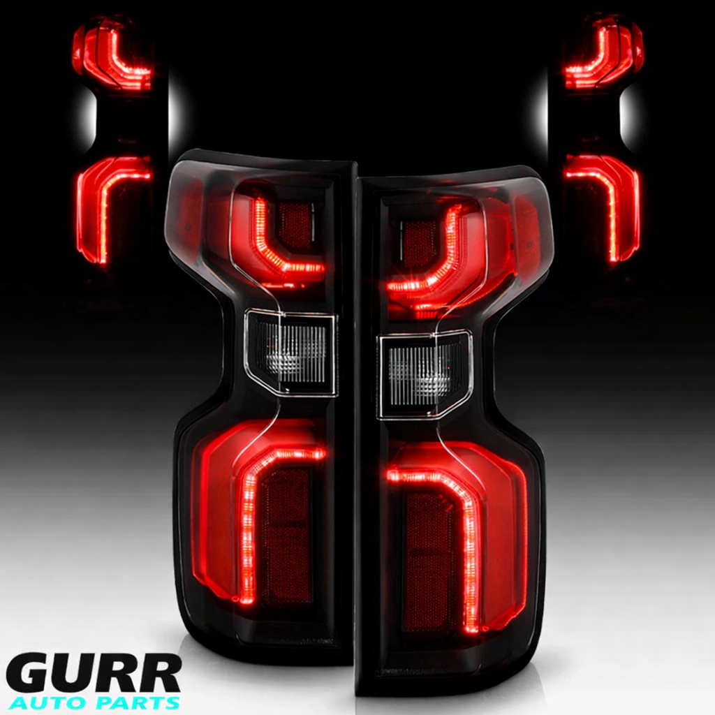 Chevy Silverado 1500 
Halogen Upgrade LED Tail Lights For 2019-2023