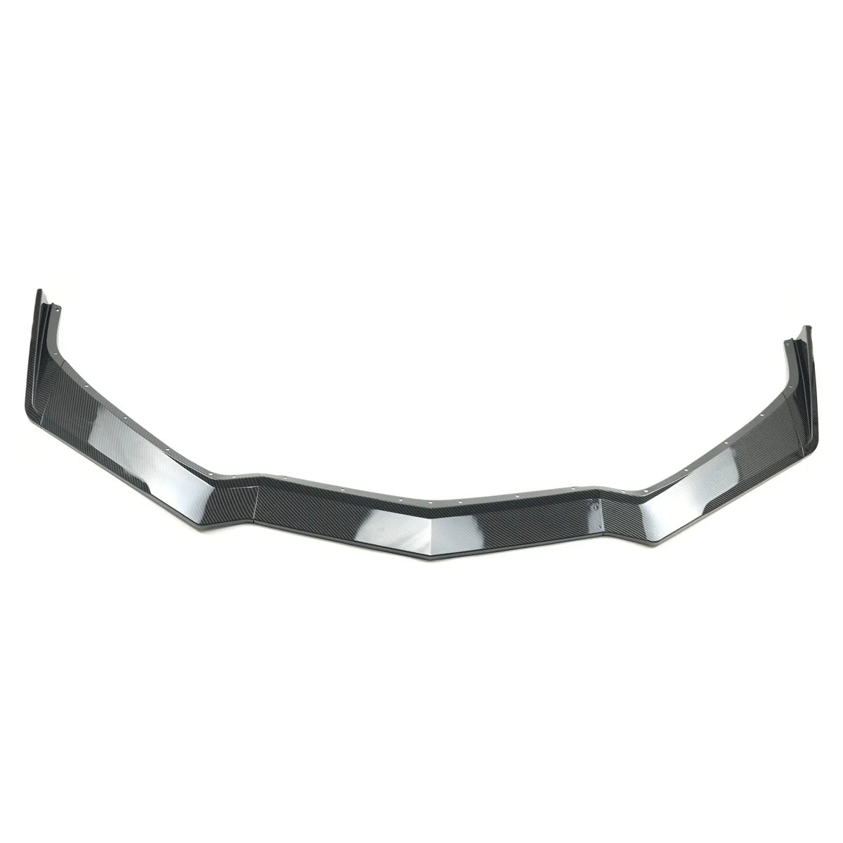 Corvette C8 2020+ Front Lip Splitter Carbon Fiber / Gloss black Look