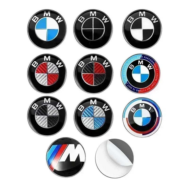 BMW 45MM Steering Wheel Badge Emblem Sticker