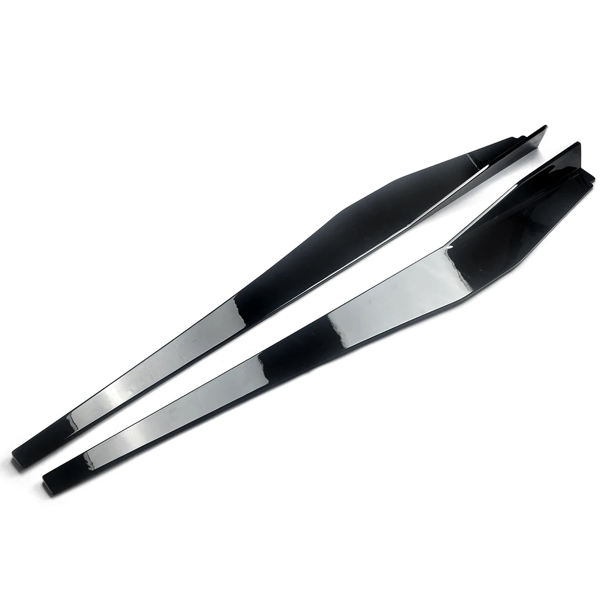 Corvette c8 2020+ Gloss Black Side Skirts
