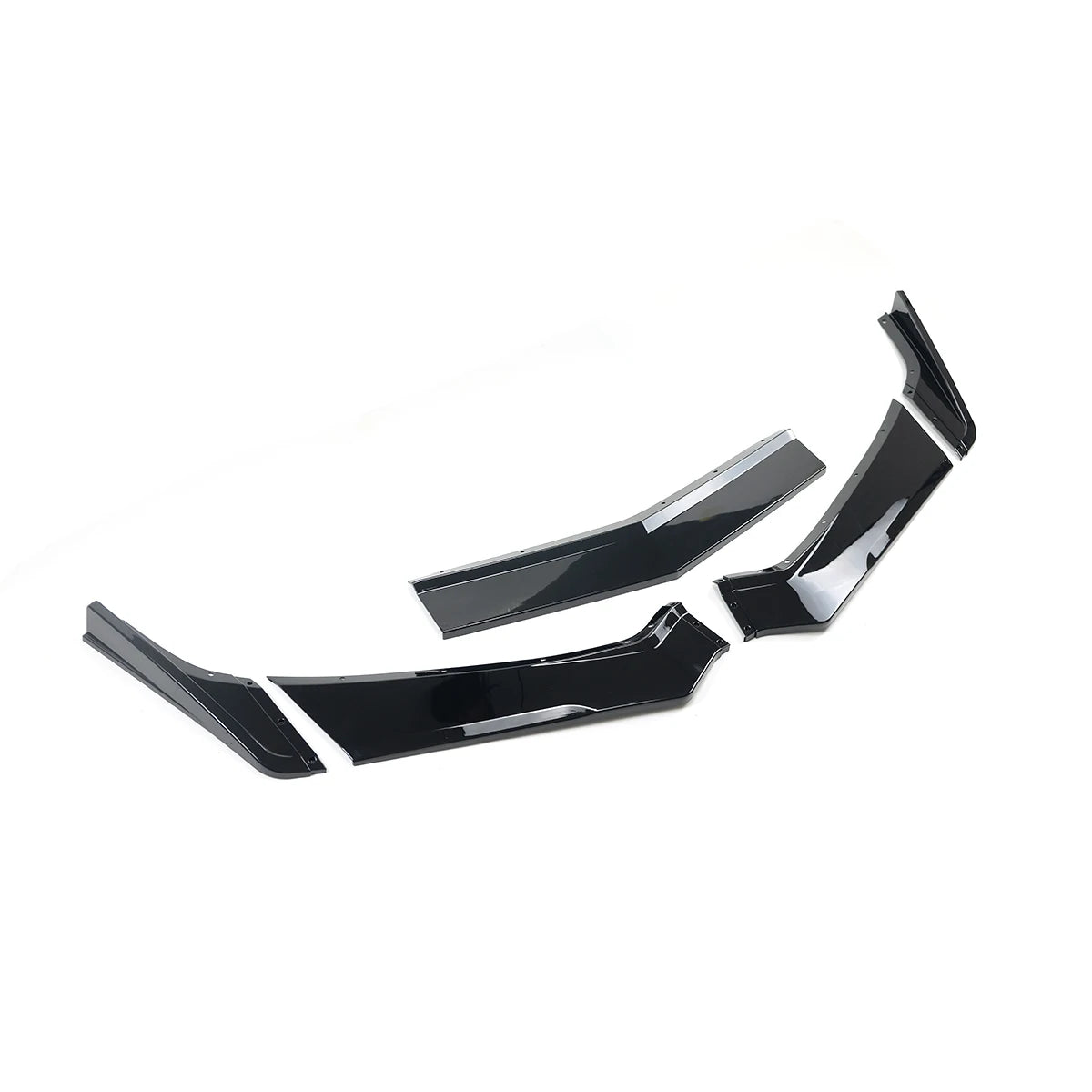 Corvette C8 2020+ Front Lip Splitter Carbon Fiber / Gloss black Look