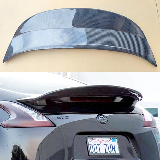 Nissan 370Z Z34 Real Carbon Fiber Trunk Wing Rear Spoiler 2009-2015