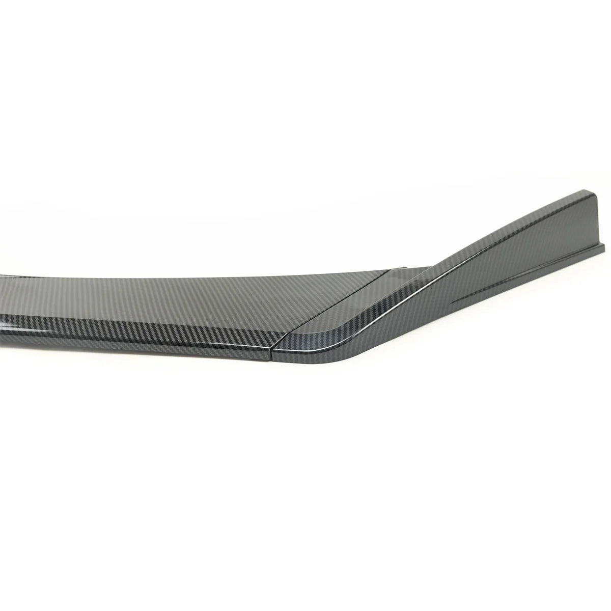 Corvette C8 2020+ Front Lip Splitter Carbon Fiber / Gloss black Look