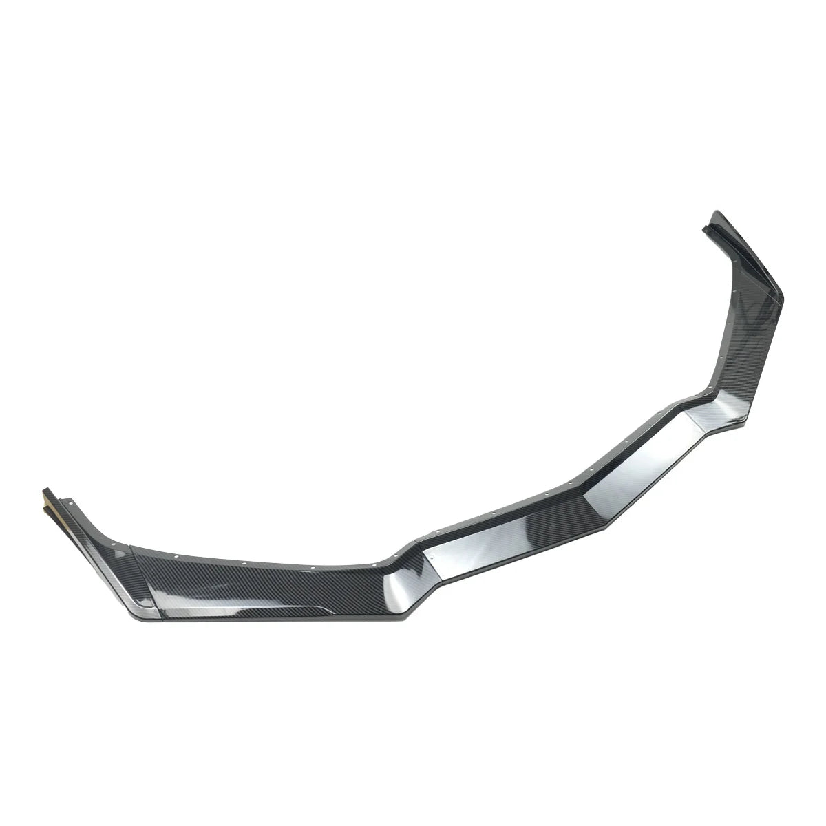Corvette C8 2020+ Front Lip Splitter Carbon Fiber / Gloss black Look