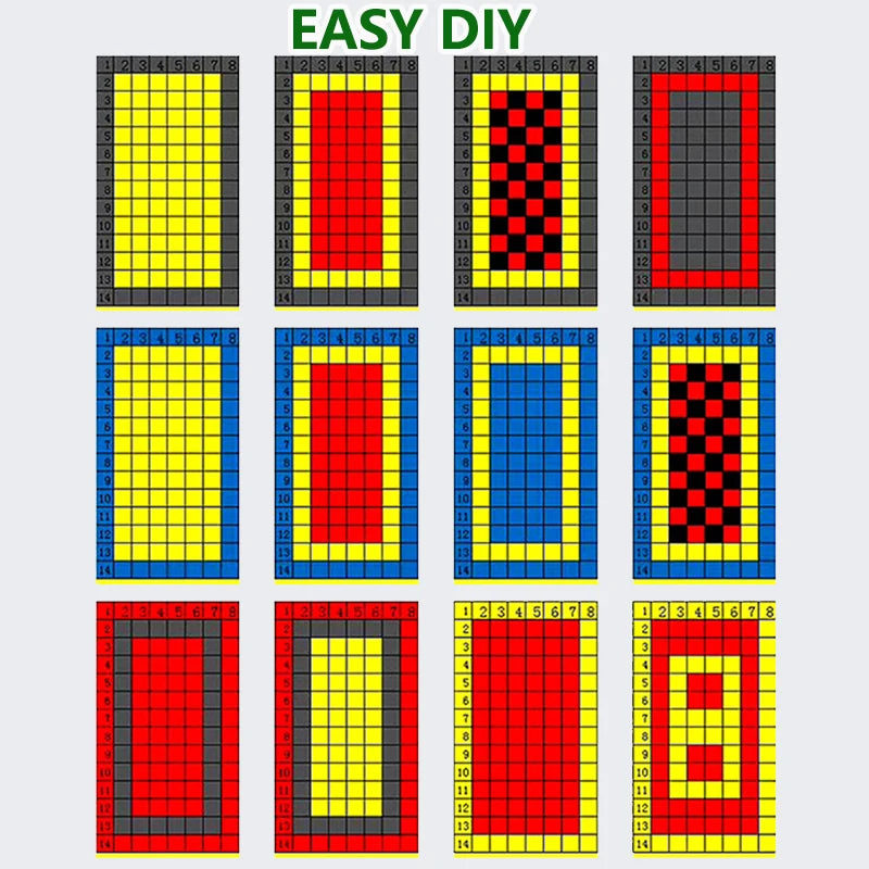 Garage Floor Tiles 25pcs 5 colors