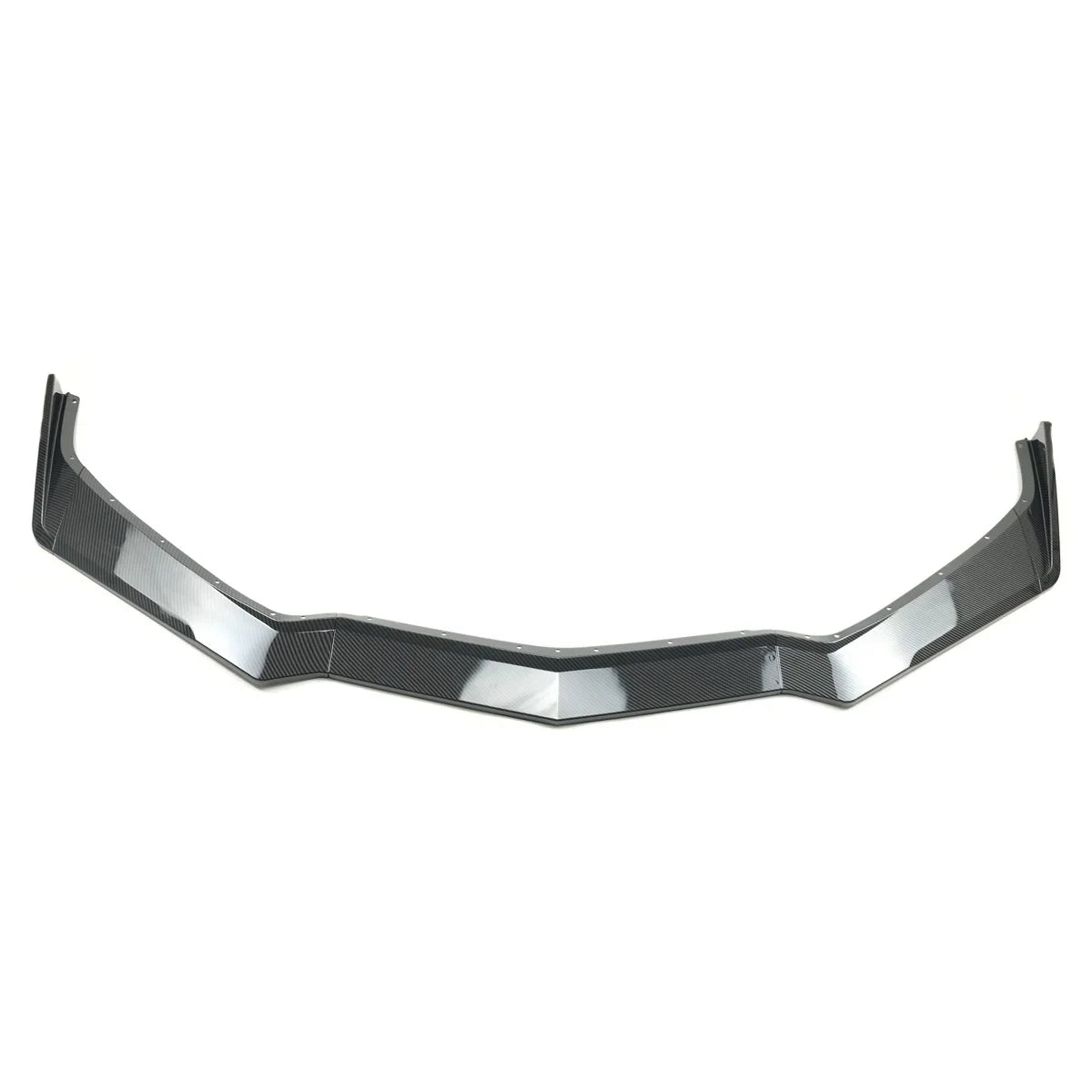 Corvette C8 2020+ Front Lip Splitter Carbon Fiber / Gloss black Look