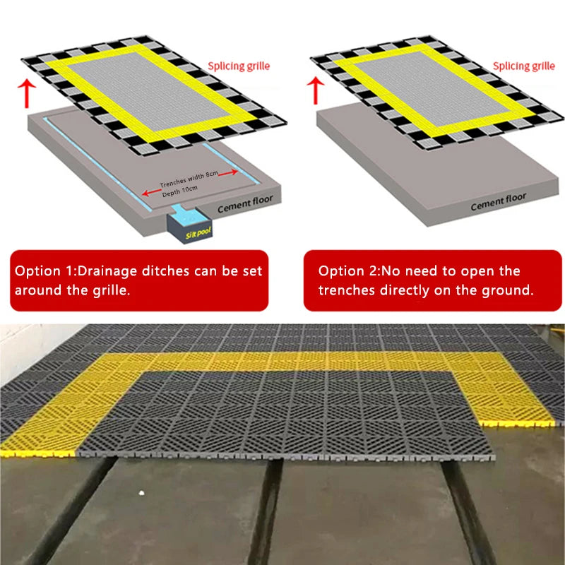 Garage Floor Tiles 25pcs 5 colors