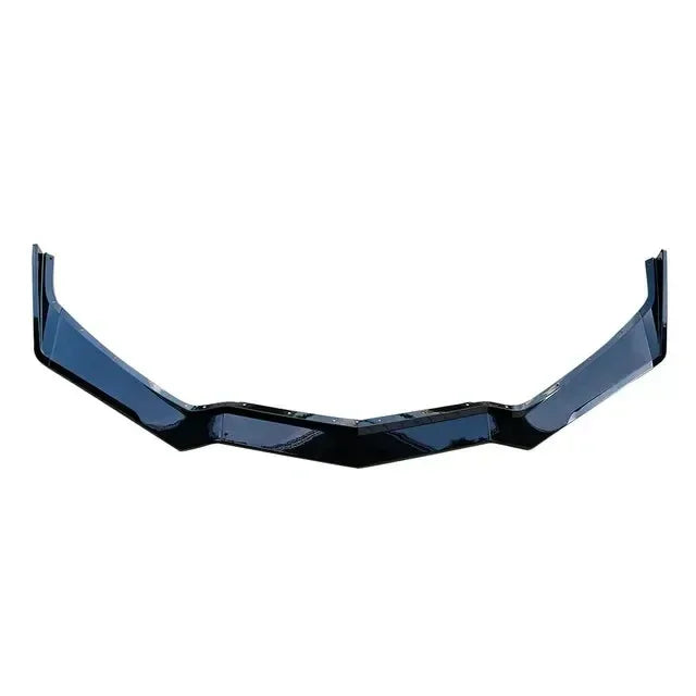 Corvette C8 2020+ Front Lip Splitter Carbon Fiber / Gloss black Look