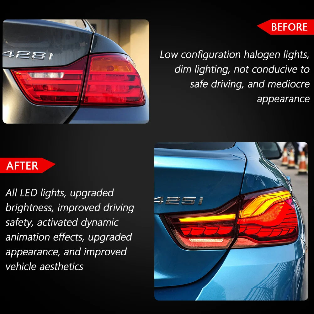 BMW Dragón Style Sequential Taillights for M4 / 4 series 2012-2019 models