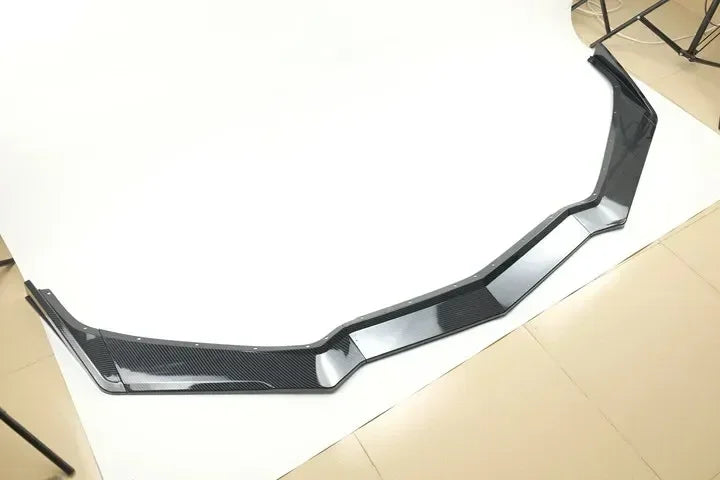 Corvette C8 2020+ Front Lip Splitter Carbon Fiber / Gloss black Look