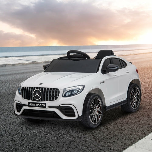 Aosom 12V Mercedes Kids Car Licensed Benz Ride On Car For 3 - 8 Years